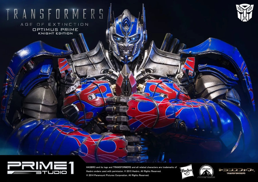 Optimus Prime (Knight Edition) Transformers: Age of Extinction (Film) – Prime1Studio – ActionFigure Brasil