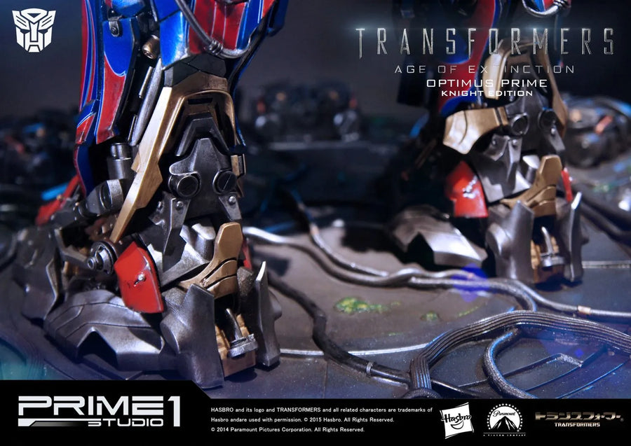 Optimus Prime (Knight Edition) Transformers: Age of Extinction (Film) – Prime1Studio – ActionFigure Brasil