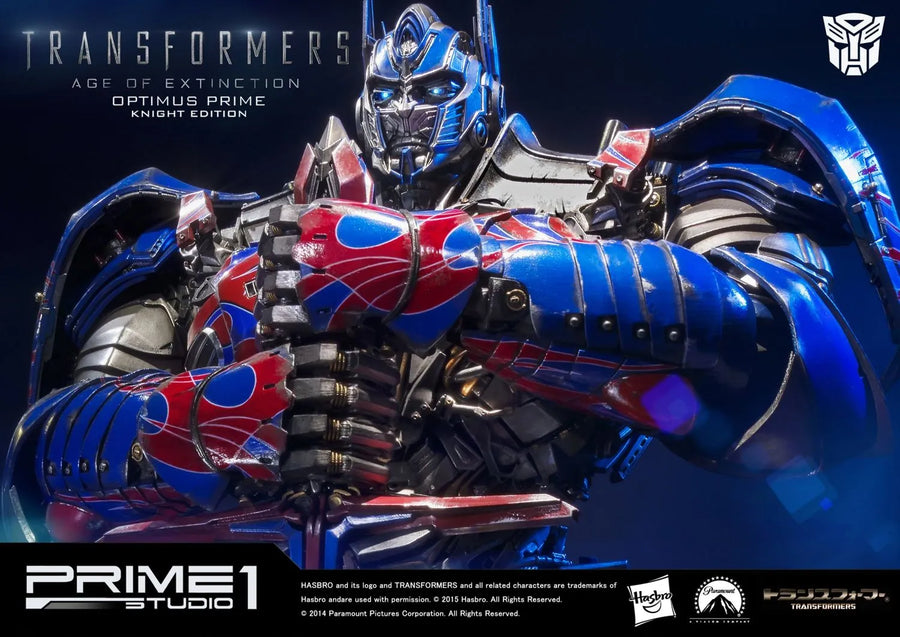 Optimus Prime (Knight Edition) Transformers: Age of Extinction (Film) – Prime1Studio – ActionFigure Brasil