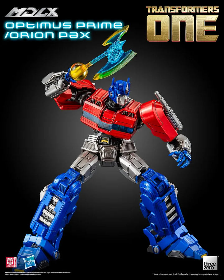 Optimus Prime/Orion Pax MDLX – Threezero – ActionFigure Brasil