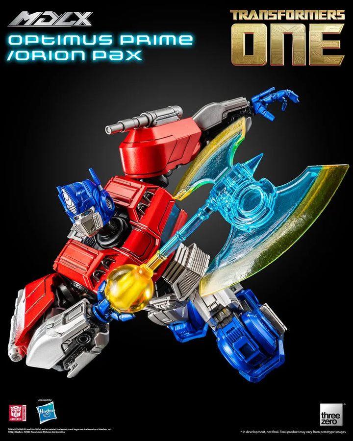 Optimus Prime/Orion Pax MDLX – Threezero – ActionFigure Brasil