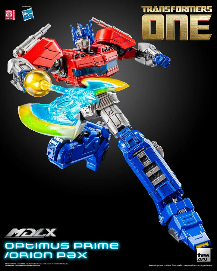 Optimus Prime/Orion Pax MDLX – Threezero – ActionFigure Brasil