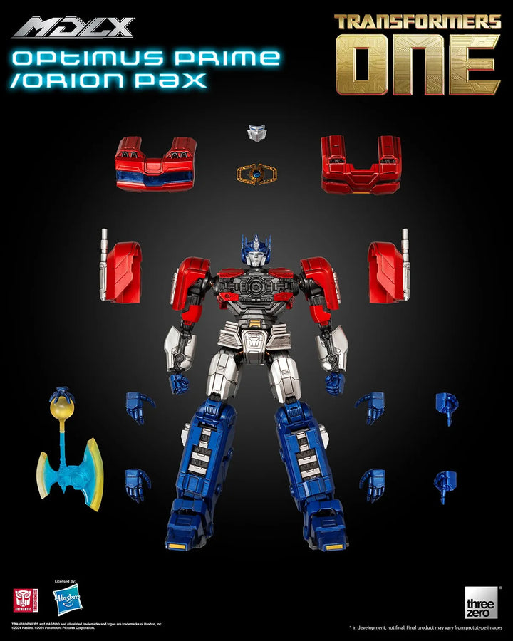 Optimus Prime/Orion Pax MDLX – Threezero – ActionFigure Brasil