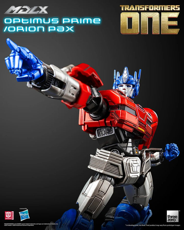 Optimus Prime/Orion Pax MDLX – Threezero – ActionFigure Brasil