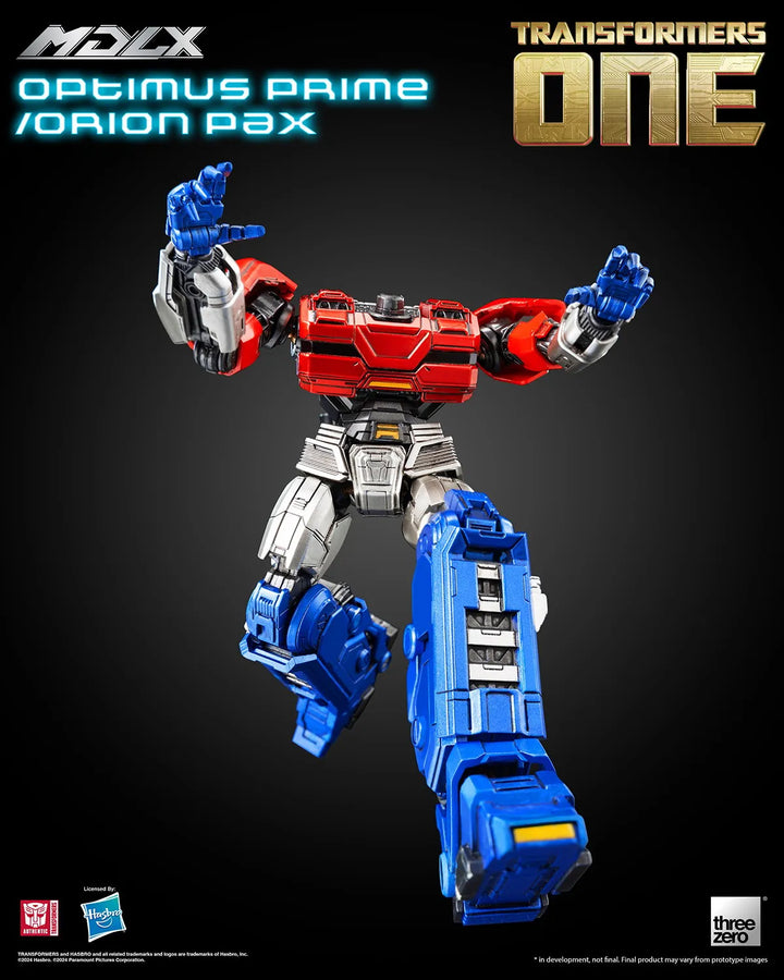 Optimus Prime/Orion Pax MDLX – Threezero – ActionFigure Brasil