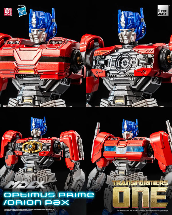 Optimus Prime/Orion Pax MDLX – Threezero – ActionFigure Brasil