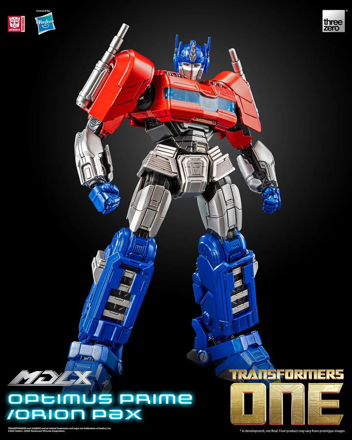 Optimus Prime/Orion Pax MDLX – Threezero – ActionFigure Brasil