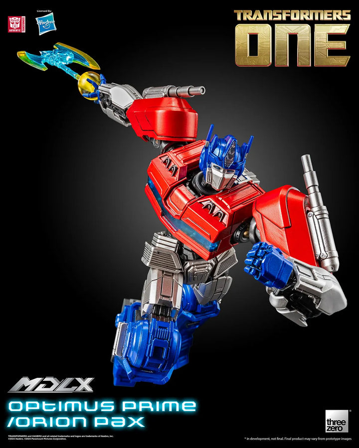 Optimus Prime/Orion Pax MDLX – Threezero – ActionFigure Brasil