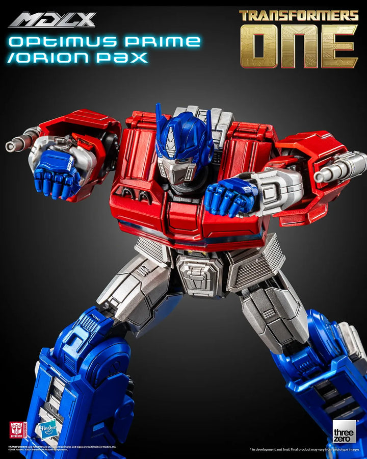 Optimus Prime/Orion Pax MDLX – Threezero – ActionFigure Brasil