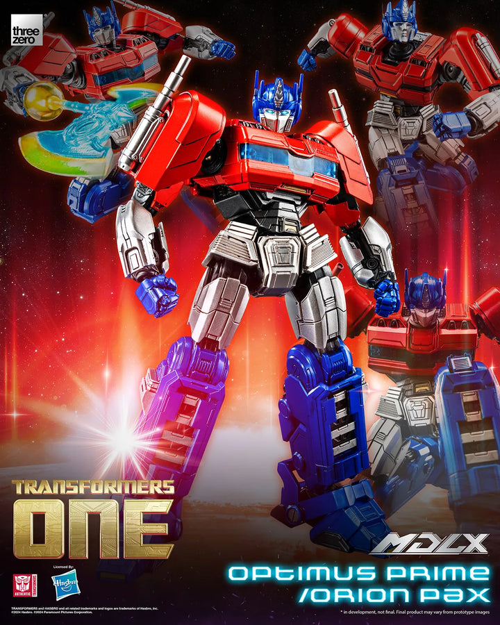 Optimus Prime/Orion Pax MDLX – Threezero – ActionFigure Brasil