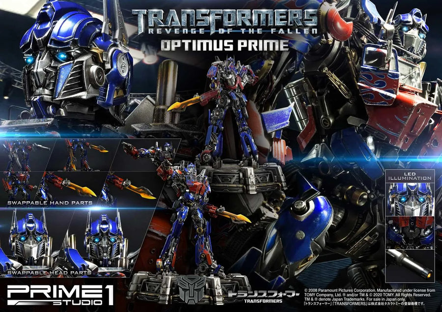 Optimus Prime (Regular Version) Transformers: Revenge of the Fallen (Film) – Prime1Studio – ActionFigure Brasil
