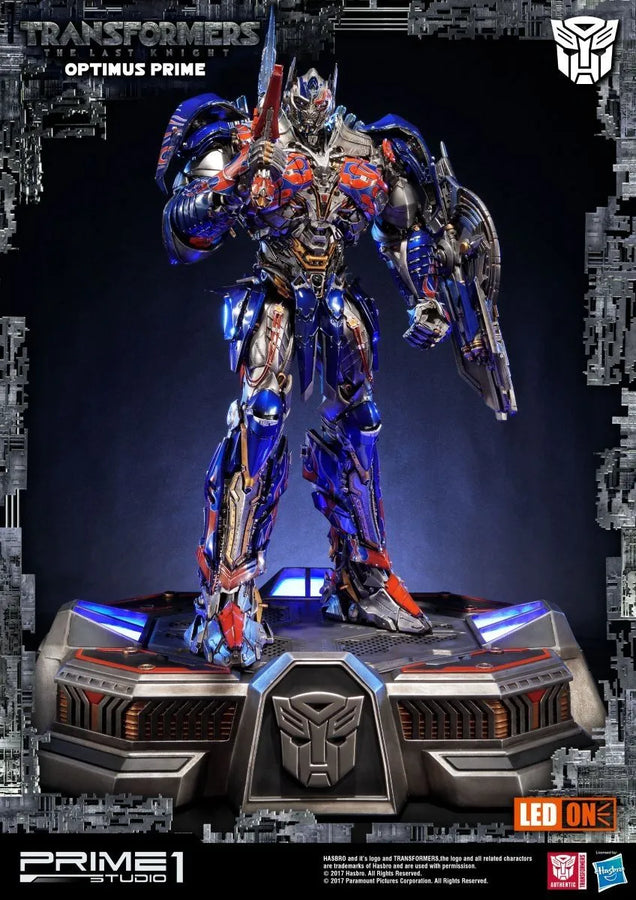 Optimus Prime (Regular Version) Transformers: The Last Knight (Film) – Prime1Studio – ActionFigure Brasil