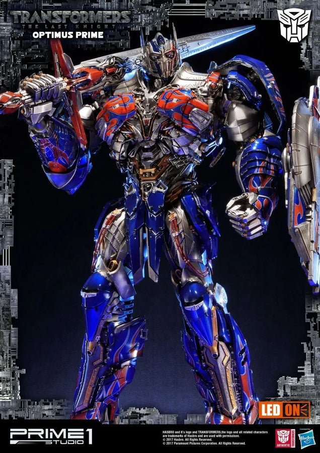 Optimus Prime (Regular Version) Transformers: The Last Knight (Film) – Prime1Studio – ActionFigure Brasil