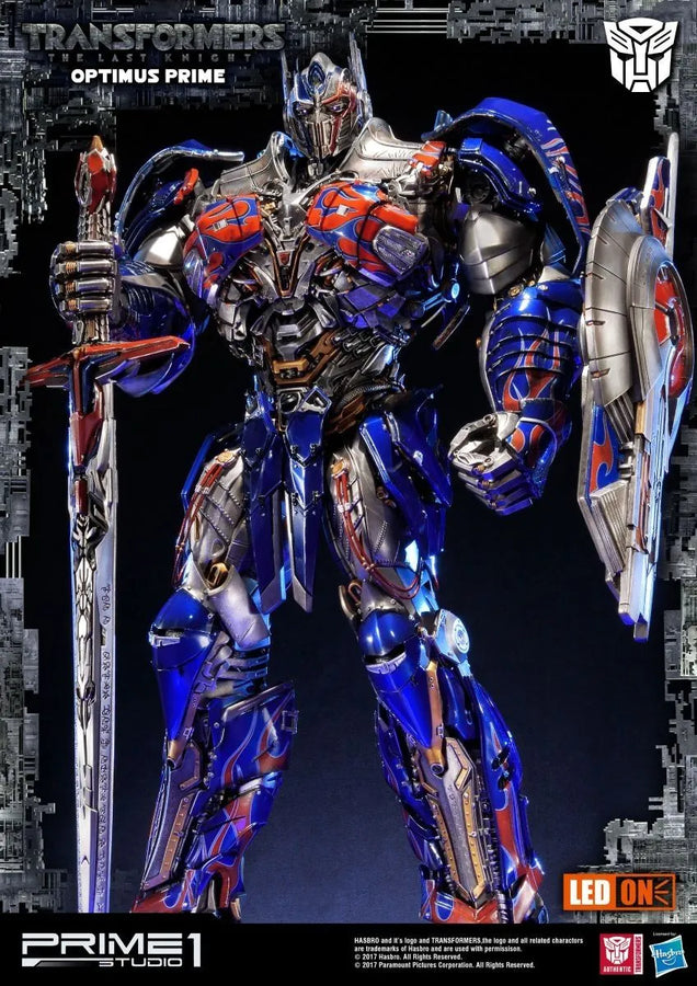 Optimus Prime (Regular Version) Transformers: The Last Knight (Film) – Prime1Studio – ActionFigure Brasil