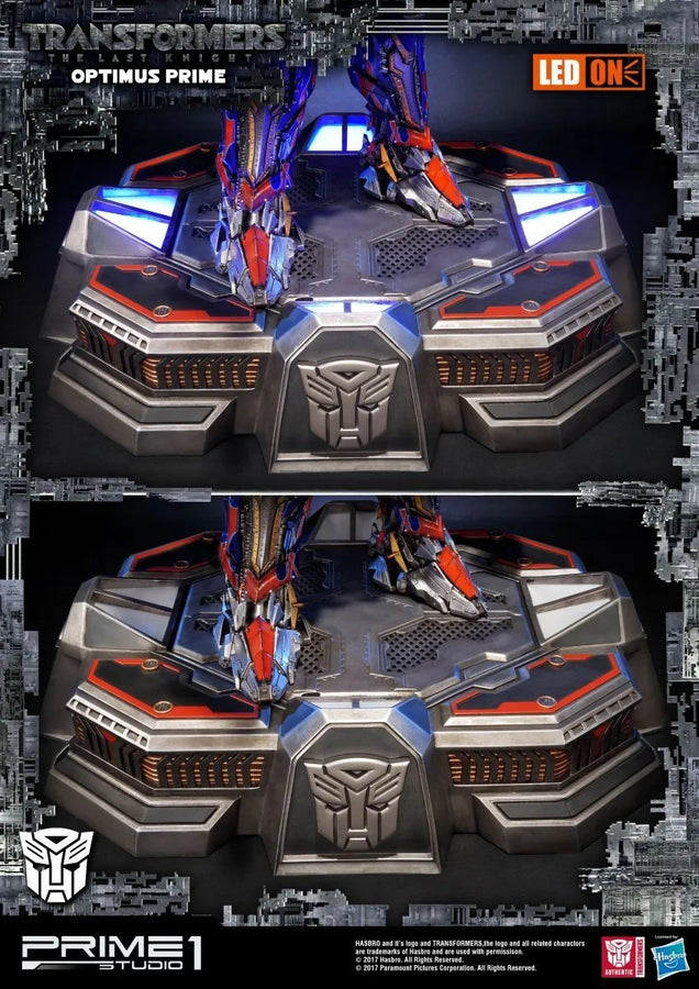 Optimus Prime (Regular Version) Transformers: The Last Knight (Film) – Prime1Studio – ActionFigure Brasil
