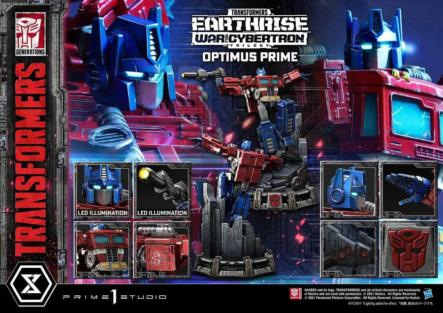 Optimus Prime (Regular Version) Transformers: War For Cybertron – Prime1Studio – ActionFigure Brasil