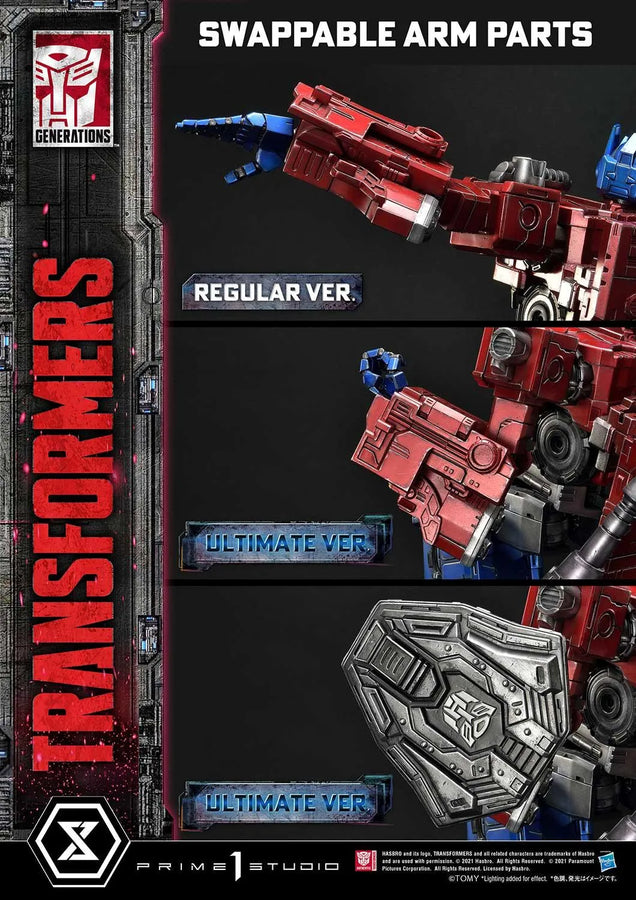 Optimus Prime (Ultimate Version) Transformers: War For Cybertron – Prime1Studio – ActionFigure Brasil