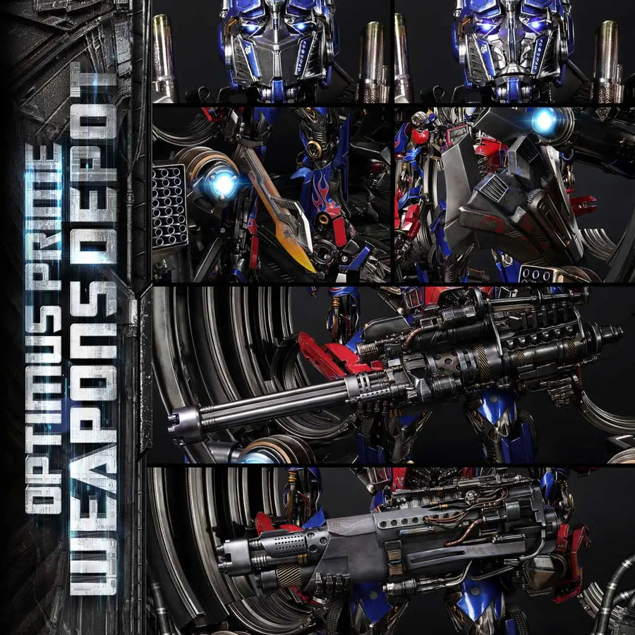 Optimus Prime Weapons Depot (Bonus Version) Transformers: Dark of the Moon (Film) – Prime1Studio – ActionFigure Brasil