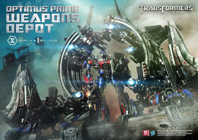 Optimus Prime Weapons Depot (Bonus Version) Transformers: Dark of the Moon (Film) – Prime1Studio – ActionFigure Brasil