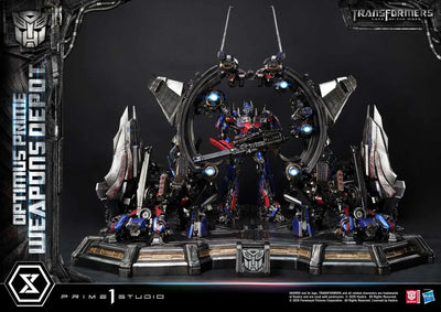 Optimus Prime Weapons Depot (Bonus Version) Transformers: Dark of the Moon (Film) – Prime1Studio – ActionFigure Brasil