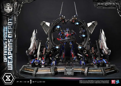 Optimus Prime Weapons Depot (Bonus Version) Transformers: Dark of the Moon (Film) – Prime1Studio – ActionFigure Brasil