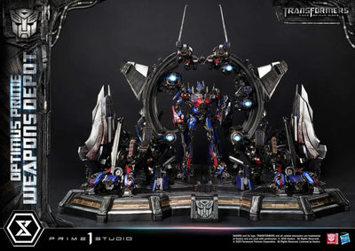 Optimus Prime Weapons Depot (Bonus Version) Transformers: Dark of the Moon (Film) – Prime1Studio – ActionFigure Brasil