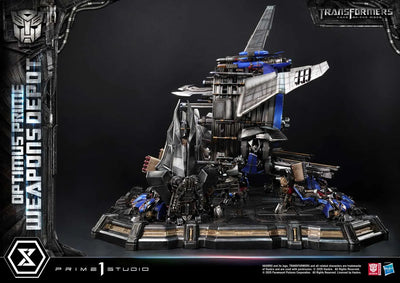 Optimus Prime Weapons Depot (Bonus Version) Transformers: Dark of the Moon (Film) – Prime1Studio – ActionFigure Brasil