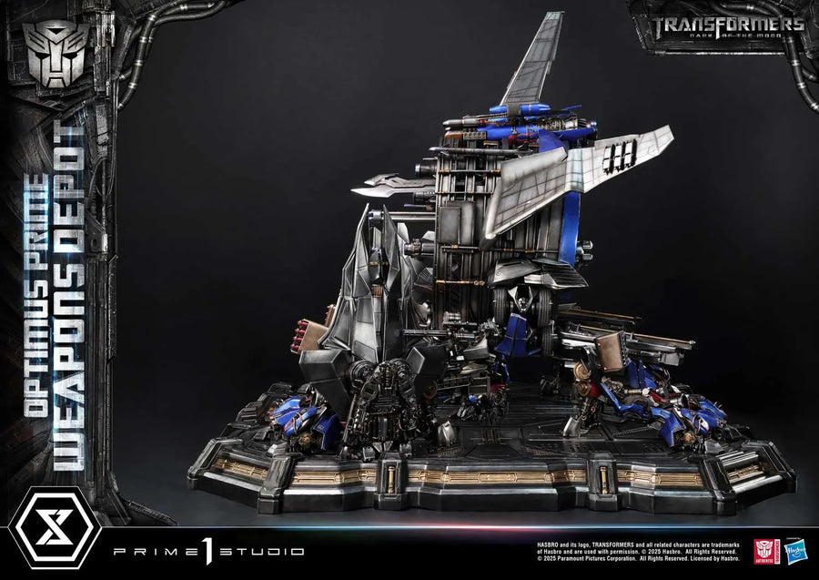 Optimus Prime Weapons Depot (Bonus Version) Transformers: Dark of the Moon (Film) – Prime1Studio – ActionFigure Brasil