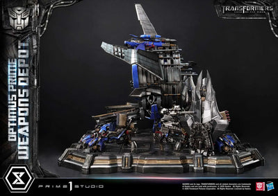 Optimus Prime Weapons Depot (Bonus Version) Transformers: Dark of the Moon (Film) – Prime1Studio – ActionFigure Brasil