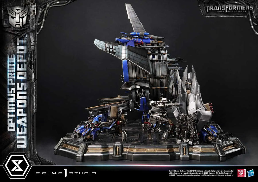 Optimus Prime Weapons Depot (Bonus Version) Transformers: Dark of the Moon (Film) – Prime1Studio – ActionFigure Brasil