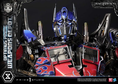 Optimus Prime Weapons Depot (Bonus Version) Transformers: Dark of the Moon (Film) – Prime1Studio – ActionFigure Brasil