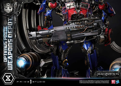 Optimus Prime Weapons Depot (Bonus Version) Transformers: Dark of the Moon (Film) – Prime1Studio – ActionFigure Brasil