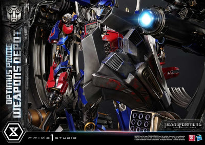 Optimus Prime Weapons Depot (Bonus Version) Transformers: Dark of the Moon (Film) – Prime1Studio – ActionFigure Brasil