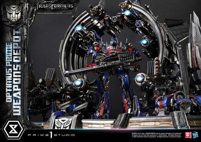 Optimus Prime Weapons Depot (Bonus Version) Transformers: Dark of the Moon (Film) – Prime1Studio – ActionFigure Brasil