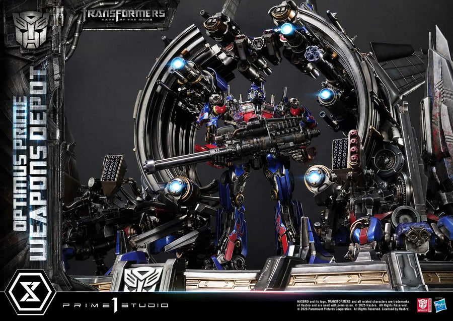 Optimus Prime Weapons Depot (Bonus Version) Transformers: Dark of the Moon (Film) – Prime1Studio – ActionFigure Brasil