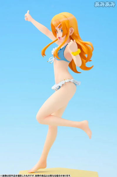 Ore no Imouto ga Konna ni Kawaii Wake ga Nai - Kousaka Kirino - Beach Queens - 1/10 - Swimsuit ver., Ver.2 (Wave)ㅤ – Wave – ActionFigureBrasil — ângulo diferente