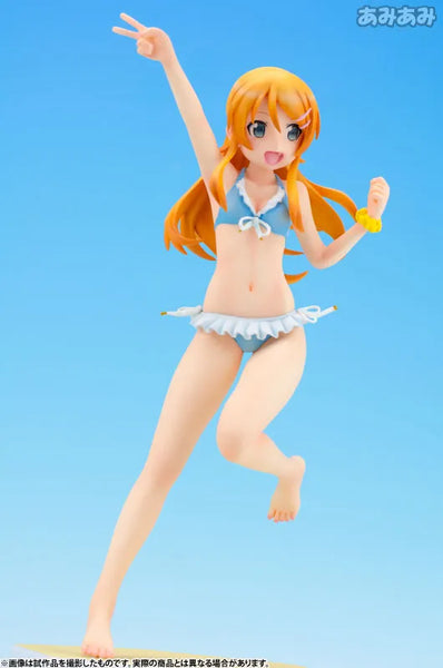 Ore no Imouto ga Konna ni Kawaii Wake ga Nai - Kousaka Kirino - Beach Queens - 1/10 - Swimsuit ver., Ver.2 (Wave)ㅤ – Wave – ActionFigureBrasil — ambientada