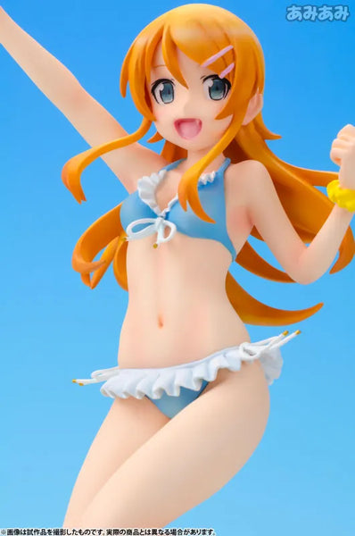 Ore no Imouto ga Konna ni Kawaii Wake ga Nai - Kousaka Kirino - Beach Queens - 1/10 - Swimsuit ver., Ver.2 (Wave)ㅤ – Wave – ActionFigureBrasil — com base expositora