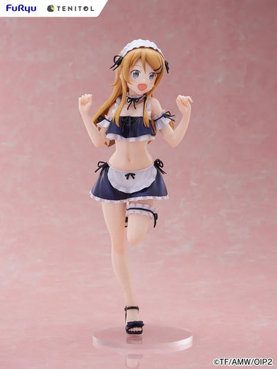 Ore no Imouto ga Konna ni Kawaii Wake ga Nai - Kousaka Kirino - Tenitol - Tenitol Tall - Swimsuit Maid Ver. (FuRyu)ㅤ – FuRyu – ActionFigure Brasil — iluminação de estúdio