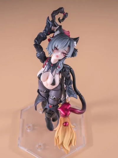 Original - Apprentice Witch Hoshikawa Neco - 1/12 - Black Hair Ver. (CiYuanJuXiang)ㅤ – CiYuanJuXiang – ActionFigureBrasil — detalhe do produto