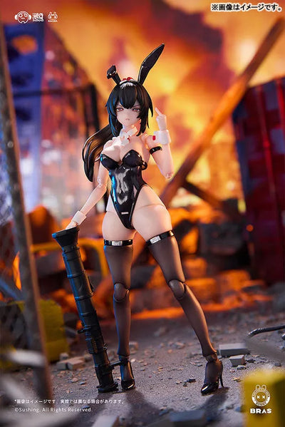 Original - Bunny Rapid Action Squad - Attacker - Runa - 1/12 (Good Smile Company, Sushing)ㅤ – Sushing as ManufacturerGood Smile Company – ActionFigure Brasil — detalhe do produto