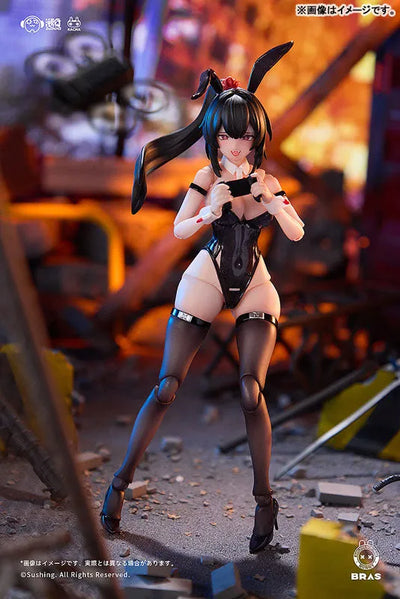 Original - Bunny Rapid Action Squad - Attacker - Runa - 1/12 (Good Smile Company, Sushing)ㅤ – Sushing as ManufacturerGood Smile Company – ActionFigure Brasil — embalagem