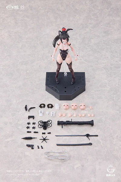 Original - Bunny Rapid Action Squad - Attacker - Runa - 1/12 (Good Smile Company, Sushing)ㅤ – Sushing as ManufacturerGood Smile Company – ActionFigure Brasil — acessórios
