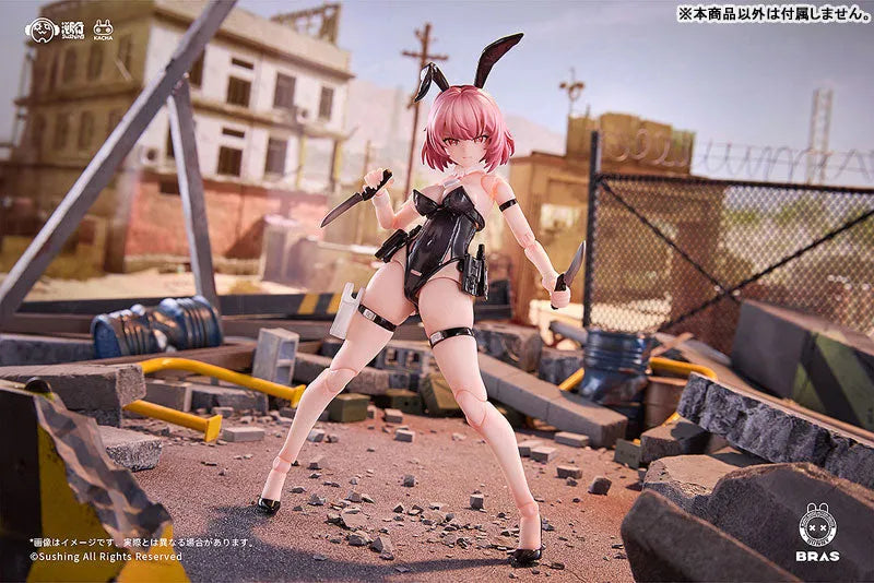 Original - Bunny Rapid Action Squad Commando - Belka - 1/12 (Sushing)ㅤ – Sushing – ActionFigure Brasil