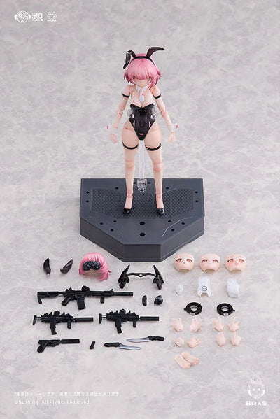 Original - Bunny Rapid Action Squad Commando - Belka - 1/12 (Sushing)ㅤ – Sushing – ActionFigure Brasil — iluminação de estúdio