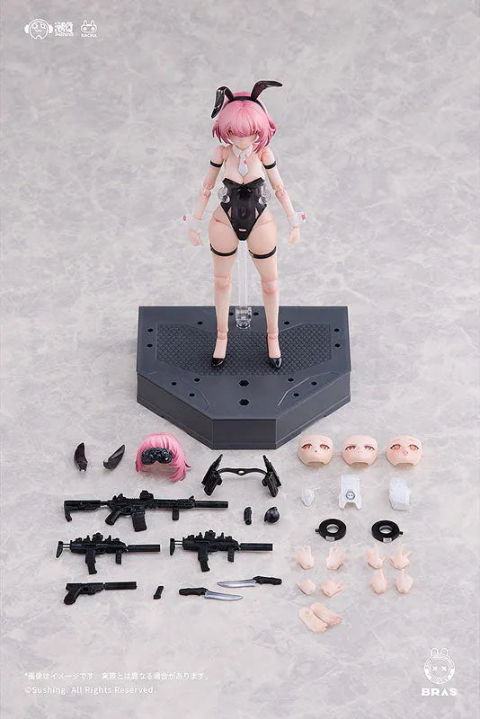 Original - Bunny Rapid Action Squad Commando - Belka - 1/12 (Sushing)ㅤ – Sushing – ActionFigure Brasil