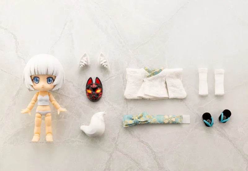 Original Character - Cu-Poche Friends - Shiro Kitsune (Kotobukiya)ㅤ – Kotobukiya As Manufacturer – ActionFigure Brasil