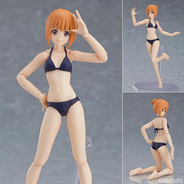 Original Character - Figma #416 - Emily - Female Swimsuit Body (Max Factory)ㅤ – Max Factory As Manufacturer – ActionFigure Brasil