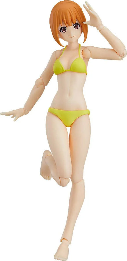Original Character - Figma #453 - Emily - Female Swimsuit Body Type 2 (Max Factory)ㅤ – Max Factory – ActionFigure Brasil