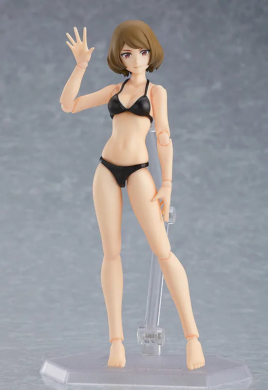 Original Character - Figma (#495) - figma Styles - Chiaki - Female Swimsuit Body (Max Factory)ㅤ – Max Factory – ActionFigure Brasil